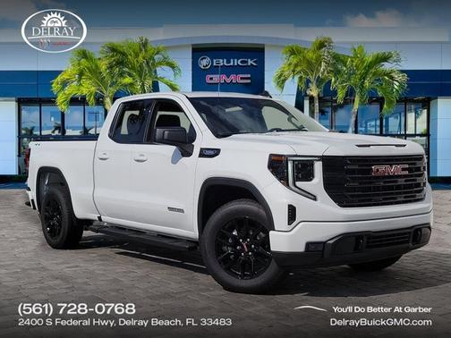 Summit White 2026 GMC Sierra 1500 Elevation
