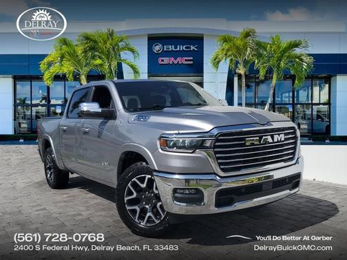Billet Silver Metallic Clearcoat 2025 RAM 1500 Laramie