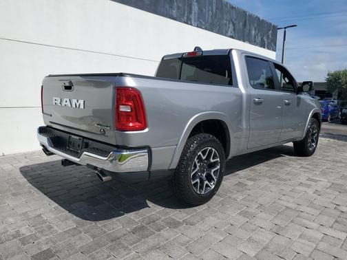 Billet Silver Metallic Clearcoat 2025 RAM 1500 Laramie