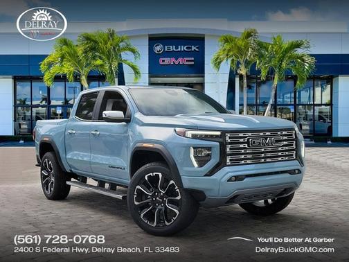 Glacier Metallic 2026 GMC Canyon 4WD Denali