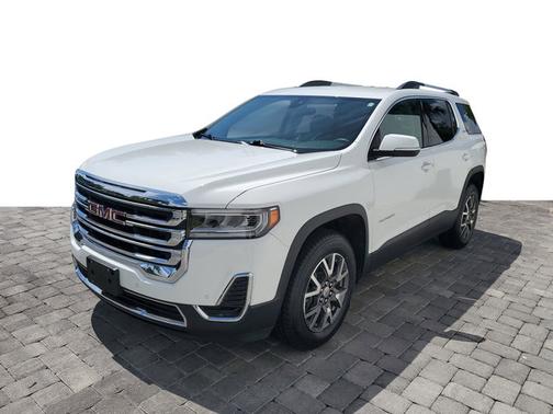 Summit White 2023 GMC Acadia SLE