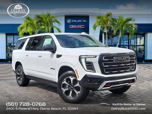 Summit White 2026 GMC Yukon XL AT4 SUV