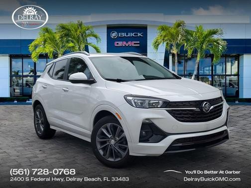 White Frost Tricoat 2023 Buick Encore GX Select