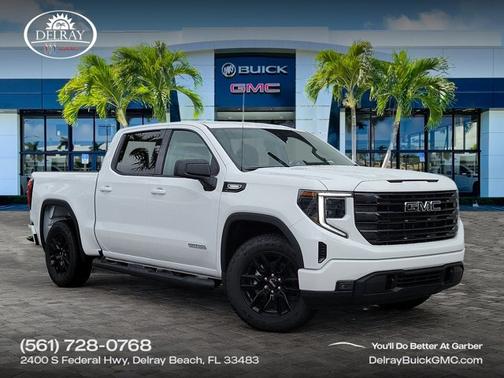 Summit White 2026 GMC Sierra 1500 Elevation