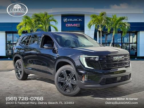 Ebony Twilight Metallic 2026 GMC Acadia FWD Elevation