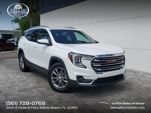 Summit White 2023 GMC Terrain SLT