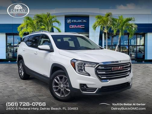 Summit White 2023 GMC Terrain SLT