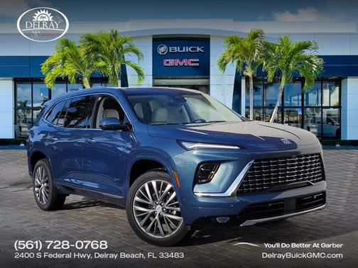 Ocean Blue Metallic 2026 Buick Enclave Avenir