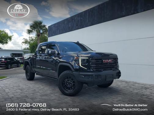 Onyx Black 2024 GMC Sierra 1500 AT4X