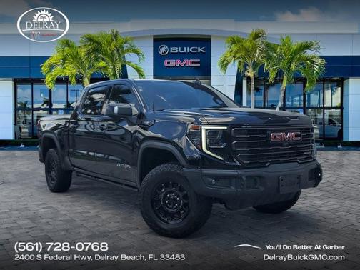 Onyx Black 2024 GMC Sierra 1500 AT4X Truck