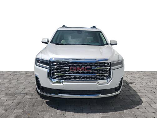 White Frost Tricoat 2023 GMC Acadia Denali