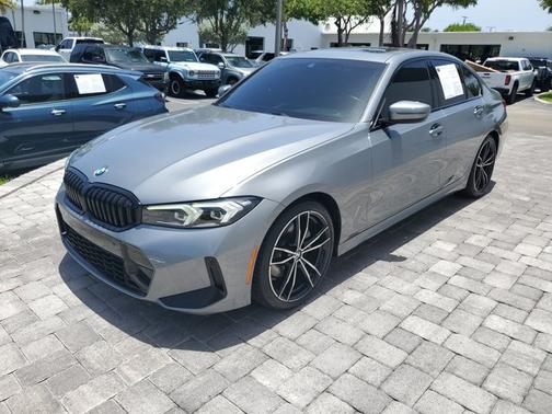 Skyscraper Grey Metallic 2024 BMW 330 330i