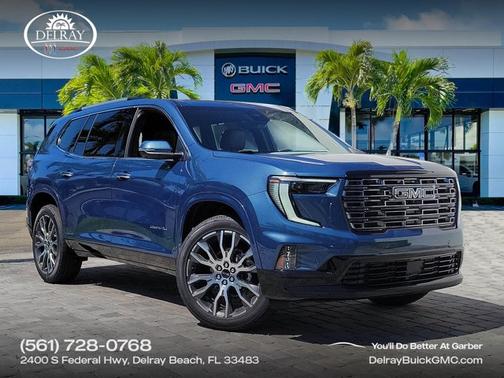 Downpour Metallic 2026 GMC Acadia Denali