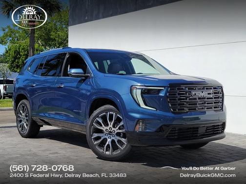 Downpour Metallic 2026 GMC Acadia Denali