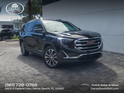 Ebony Twilight Metallic 2018 GMC Terrain SLT