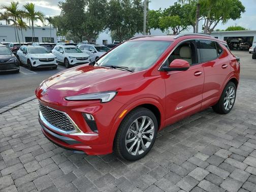 Brilliant Red 2026 Buick Encore GX Avenir