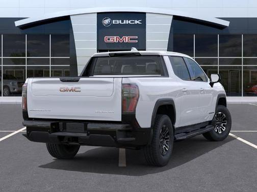 Summit White 2026 GMC Sierra EV Standard Range Elevation