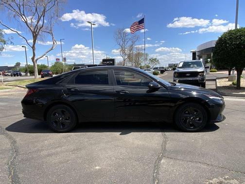 Phantom Black 2023 Hyundai ELANTRA HEV Blue