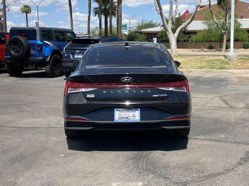 Phantom Black 2023 Hyundai ELANTRA HEV Blue