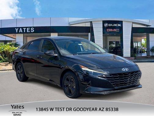 Phantom Black 2023 Hyundai ELANTRA HEV Blue