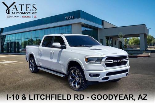 Ivory White Tri-Coat Pearlcoat 2020 RAM 1500 Laramie