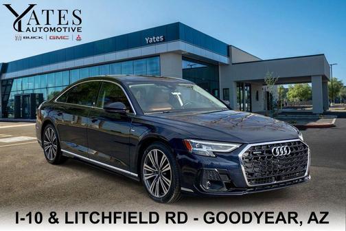Firmament Blue Metallic 2022 Audi A8 L 55 TFSI quattro Tiptronic