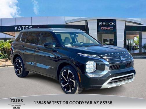 Black Diamond/Alloy Silver Roof 2024 Mitsubishi Outlander PHEV SEL SUV