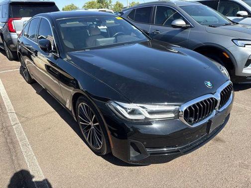 Jet Black 2022 BMW 530 i