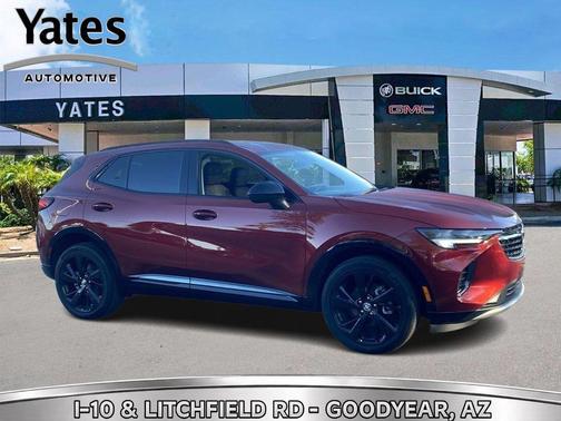 Cinnabar Metallic 2023 Buick Envision Preferred AWD