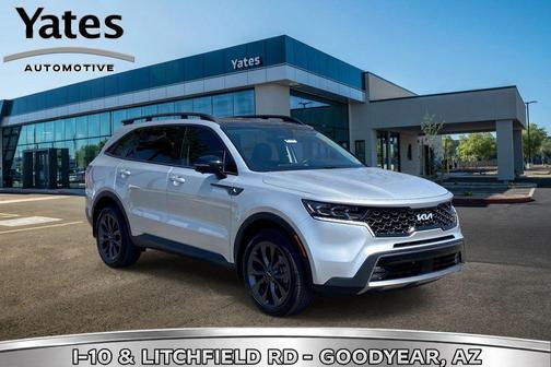 Sparkling Silver 2022 Kia Sorento SX