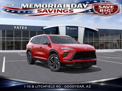 cherry red tintcoat 2026 Buick Enclave Sport Touring