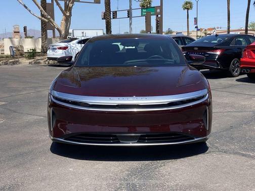 Zenith Red Metallic 2024 Lucid Air Touring