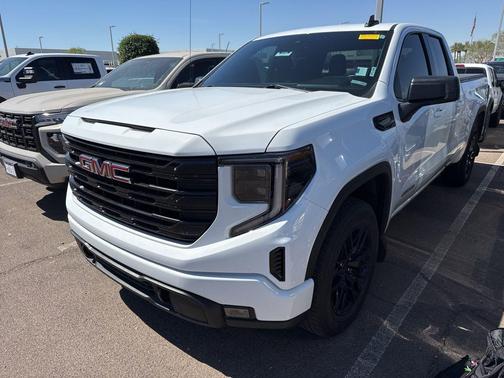 Summit White 2023 GMC Sierra 1500 Elevation