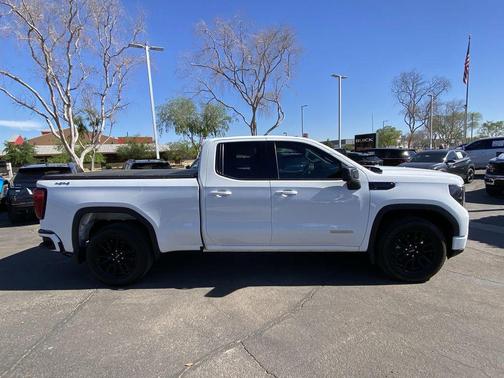 Summit White 2023 GMC Sierra 1500 Elevation