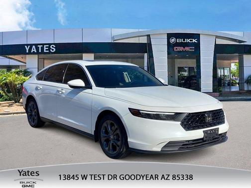 Platinum White Pearl 2023 Honda Accord EX Sedan