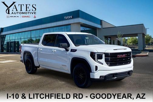 Summit White 2024 GMC Sierra 1500 Elevation