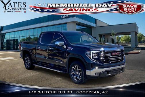 Titanium Rush Metallic 2025 GMC Sierra 1500 SLT