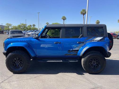 Velocity Blue Metallic 2024 Ford Bronco Raptor