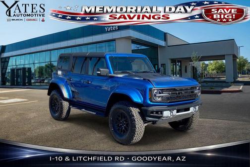 Velocity Blue Metallic 2024 Ford Bronco Raptor