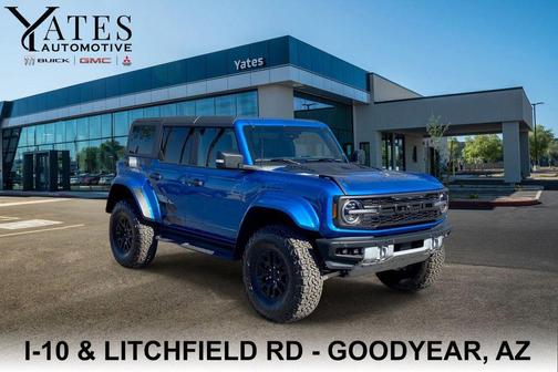 Velocity Blue Metallic 2024 Ford Bronco Raptor