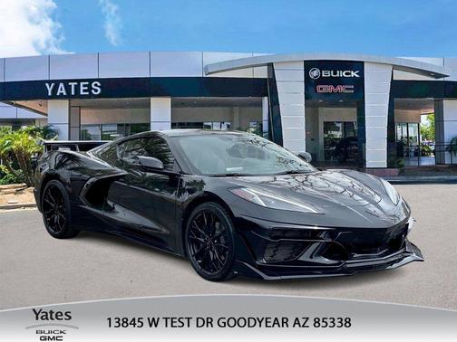 Black 2025 Chevrolet Corvette Stingray w/1LT