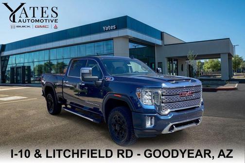Pacific Blue Metallic 2020 GMC Sierra 2500 Denali