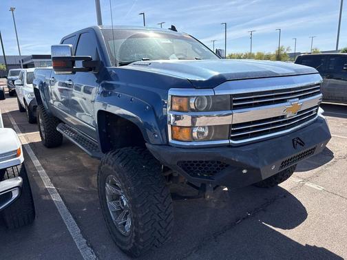 Deep Ocean Blue Metallic 2015 Chevrolet Silverado 3500 LTZ