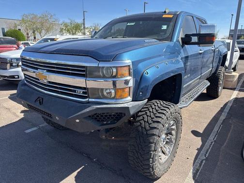 Deep Ocean Blue Metallic 2015 Chevrolet Silverado 3500 LTZ