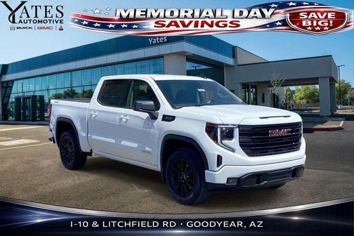 Summit White 2026 GMC Sierra 1500 Elevation