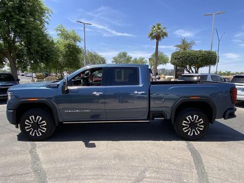Downpour Metallic 2025 GMC Sierra 2500 Denali Ultimate