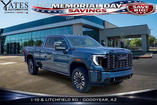 Downpour Metallic 2025 GMC Sierra 2500 Denali Ultimate