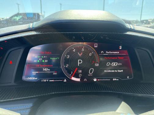 Rapid Blue 2021 Chevrolet Corvette Stingray w/3LT