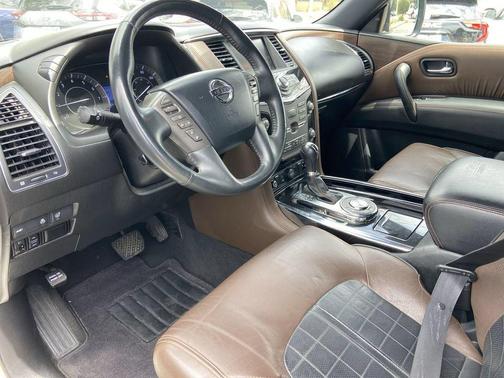 Pearl White 2018 Nissan Armada Platinum