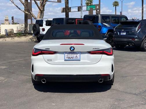 White Metallic 2025 BMW 430 i xDrive
